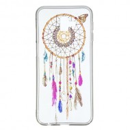 Pattern Printing IMD TPU Mobile Phone Case for Samsung Galaxy J6+ / J6 Prime - Dream Catcher
