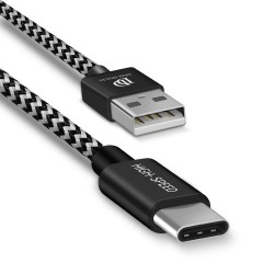 DUX DUCIS Skin Pro Series 2.1A Type-c USB Data Charging Braided Cable 2m DUX DUCIS Skin Pro Series 2.1A Type-c USB Data Charging Braided Cable 2m