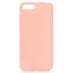Θήκη Σιλικόνης TPU Ματ για Huawei Y6 (2018) / Honor 7A (without Fingerprint Sensor) - Ροζ