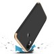 GKK Detachable 3-Piece Matte Hard Back Case for Xiaomi Mi 8 (6.21-inch) - Black / Gold XIAOMI Cases Mobile