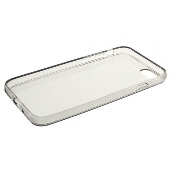 Θήκη Σιλικόνης TPU Ημιδιάφανη για iPhone 8 / 7 4.7 inch - Γκρι Apple Θήκες Κινητών