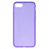 Gel Skin Clear TPU Case for iPhone 8 / 7 4.7 inch - Purple