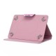 Pattern Printing Universal Wallet Leather Stand Cover for 7-inch Tablet PC - Plum Blossom Universal Tablets Cases