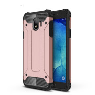 Armor Guard Plastic + TPU Combo Mobile Cover for Samsung Galaxy J4 (2018) - Rose Gold