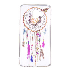 Pattern Printing IMD Slim TPU Mobile Shell for Samsung Galaxy J4 (2018) - Dream Catcher