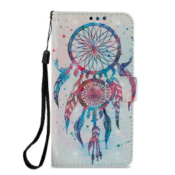 Leather Magnetic Phone Card Holders Casing for Samsung Galaxy J2 Pro 2018 - Dream Catcher
