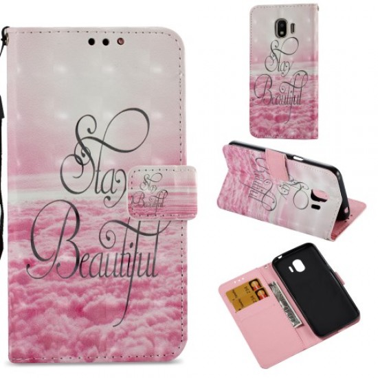 Leather Flip Wallet Stand Protection Case for Samsung Galaxy J2 Pro 2018 - Stay Beautiful Samsung Cases Mobile
