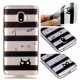 Pattern Printing TPU Cover Shell for Samsung Galaxy J2 Pro 2018 - Stripes Pattern Samsung Cases Mobile
