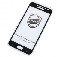 RURIHAI Σκληρυμένο Γυαλί (Tempered Glass) Προστασίας Οθόνης Πλήρης Κάλυψης για Samsung Galaxy J2 Pro 2018 - Μαύρο