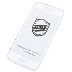 RURIHAI Σκληρυμένο Γυαλί (Tempered Glass) Προστασίας Οθόνης Πλήρης Κάλυψης για Samsung Galaxy J2 Pro 2018 - Λευκό