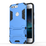 Hybrid Kickstand PC + TPU Case Accessory for Google Pixel - Baby Blue