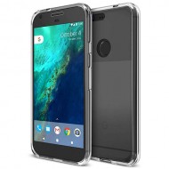 Clear Gel TPU Skin Cover for Google Pixel - Transparent