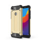 Heavy Duty Rugged Combo Cell Phone Case (Plastic + TPU) for Huawei Enjoy 8/Honor 7C/Y7 Prime (2018) - Gold Huawei Cases Mobile