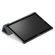 Tri-fold Stand PU Leather Protector Shell for Huawei MediaPad M5 10 / M5 10 (Pro) - Dark Blue Huawei Tablets Case
