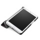 For Huawei Mediapad M3 Lite 8.0 inch Tri-fold Stand Leather Case - Black Huawei Tablets Case