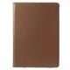 360 Degree Rotary Stand for iPad Air 2 Litchi Grain Leather Case Shell - Coffee Apple Cases Tablet