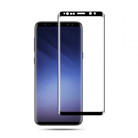 MOCOLO Σκληρυμένο Γυαλί (Tempered Glass) Προστασίας Οθόνης Πλήρης Κάλυψης για Samsung Galaxy S9 Plus G965 - Μαύρο Samsung Προστατευτικά οθόνης