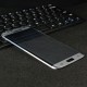 IMAK 3D Curved Full Cover Tempered Glass Screen Film for Samsung Galaxy S7 Edge G935 - Silver Samsung Screen Protectors