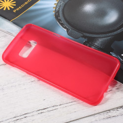 For Samsung Galaxy S8 Plus Frosted TPU Mobile Phone Case - Red
