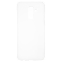 Double-sided Matte TPU Phone Shell for Samsung Galaxy A6 Plus (2018) / A9 Star Lite - Transparent