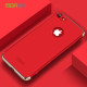 MOFI Guard Series for iPhone 8 4.7-inch Detachable 3-in-1 Plating Plastic Back Case - Red Apple Cases Mobile