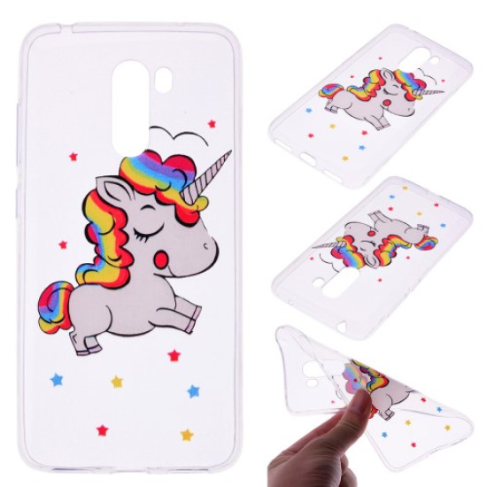 Θήκη Σιλικόνης TPU για Xiaomi Pocophone F1 - Μονοκεράκι XIAOMI Θήκες Κινητών