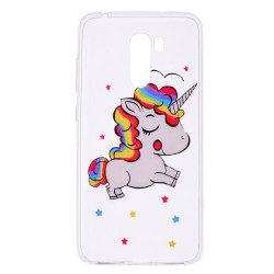 Θήκη Σιλικόνης TPU για Xiaomi Pocophone F1 - Μονοκεράκι