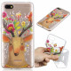 For Xiaomi Redmi 6A (Single 12MP Rear Camera) Patterned IMD TPU Mobile Casing - Flowered Elk XIAOMI Cases Mobile