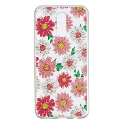 Θήκη Σιλικόνης TPU για Huawei Mate 20 Lite - Πολύχρωμες Μαργαρίτες