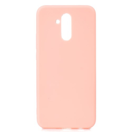 Solid Color Matte TPU Flexible Protection Shell for Huawei Mate 20 Lite - Pink Huawei Cases Mobile
