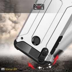 Tough Armor Υβριδική Θήκη Σιλικόνης TPU σε Συνδυαμό με Πλαστικό για Huawei Honor 8X - Μαύρο Tough Armor Υβριδική Θήκη Σιλικόνης TPU σε Συνδυαμό με Πλαστικό για Huawei Honor 8X - Μαύρο
