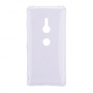 Shockproof TPU Gel Featherweight Back Case Accessory for Sony Xperia XZ3 - Transparent