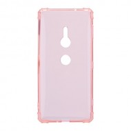 Shockproof TPU Gel Featherweight Back Cover Accessory for Sony Xperia XZ3 - Pink