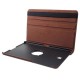 Litchi Grain 360 Degree Rotary Stand Flip Leather Protective Case for Samsung Galaxy Tab S4 10.5 T830/T835 - Brown Samsung Cases Mobile Tablet