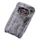 Rhinestone Soft Fur Coated TPU Protection Mobile Phone Shell for Samsung Galaxy Note9 N960 - Grey Samsung Cases Mobile