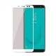 RURIHAI Σκληρυμένο Γυαλί (Tempered Glass) Προστασίας Οθόνης Πλήρης Κάλυψης για Samsung Galaxy J6 (2018) - Λευκό Samsung Προστατευτικά οθόνης