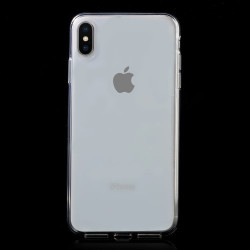 Clear TPU Soft Super Thin Phone Protective Back Cover for iPhone XS Max 6.5 inch - Transparent