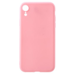 Θήκη Σιλικόνης TPU Ματ για iPhone XR - Ροζ