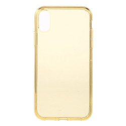 Θήκη Σιλικόνης TPU Ημιδιάφανη για iPhone XR - Χρυσαφί