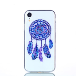 Pattern Printing TPU Back Phone Cover for iPhone XR 6.1 inch - Dream Catcher