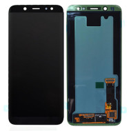 Γνήσια Samsung Οθόνη LCD και Μηχανισμός Αφής για Samsung Galaxy A6 (2018) SM-A600F - Μαύρο (GH97-21897A)