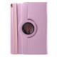 Litchi Grain 360 Rotation Stand Leather Protective Case for iPad Pro 10.5-inch (2017) - Pink Apple Cases Tablet