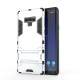 Cool Guard Plastic + TPU Hybrid Phone Cover with Kickstand for Samsung Galaxy Note 9 - Silver Samsung Cases Mobile
