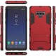 Cool Guard Kickstand Plastic + TPU Hybrid Mobile Case Cover for Samsung Galaxy Note 9 - Red Samsung Cases Mobile