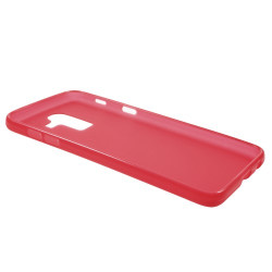 Double-sided Matte TPU Mobile Phone Cover for Samsung Galaxy J8 (2018) - Red