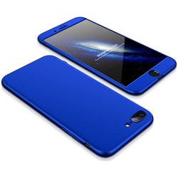 Detachable All-wrapped Matte Hard PC Back Casing for iPhone 8 / 7 4.7 inch - Blue Detachable All-wrapped Matte Hard PC Back Casing for iPhone 8 / 7 4.7 inch - Blue