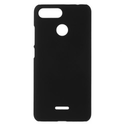 Σκληρή Θήκη από Καουτσούκ για Xiaomi Redmi 6 (Dual Camera: 12MP+5MP) - Μαύρο