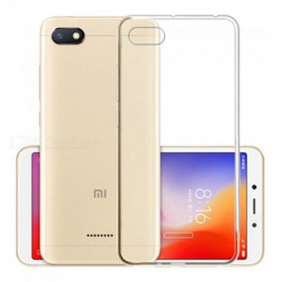 Shock Absorption Clear TPU Cell Phone Cover for Xiaomi Redmi 6A (Single 12MP Rear Camera) XIAOMI Cases Mobile