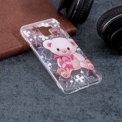 Θήκη Σιλικόνης TPU για Samsung Galaxy J6 (2018) - Χαριτωμένο Αρκουδάκι Θήκη Σιλικόνης TPU για Samsung Galaxy J6 (2018) - Χαριτωμένο Αρκουδάκι