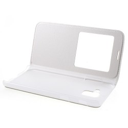 Δερμάτινη Θήκη Βιβλίο Smart Cover για Samsung Galaxy J6 (2018) - Λευκό Δερμάτινη Θήκη Βιβλίο Smart Cover για Samsung Galaxy J6 (2018) - Λευκό